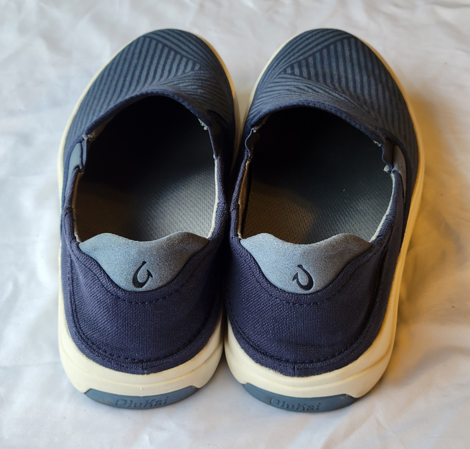 OLUKAI DEVI Lae’Ahi Lole Casual Shoes Mens Size US Size 9 Trench Blue 10515
