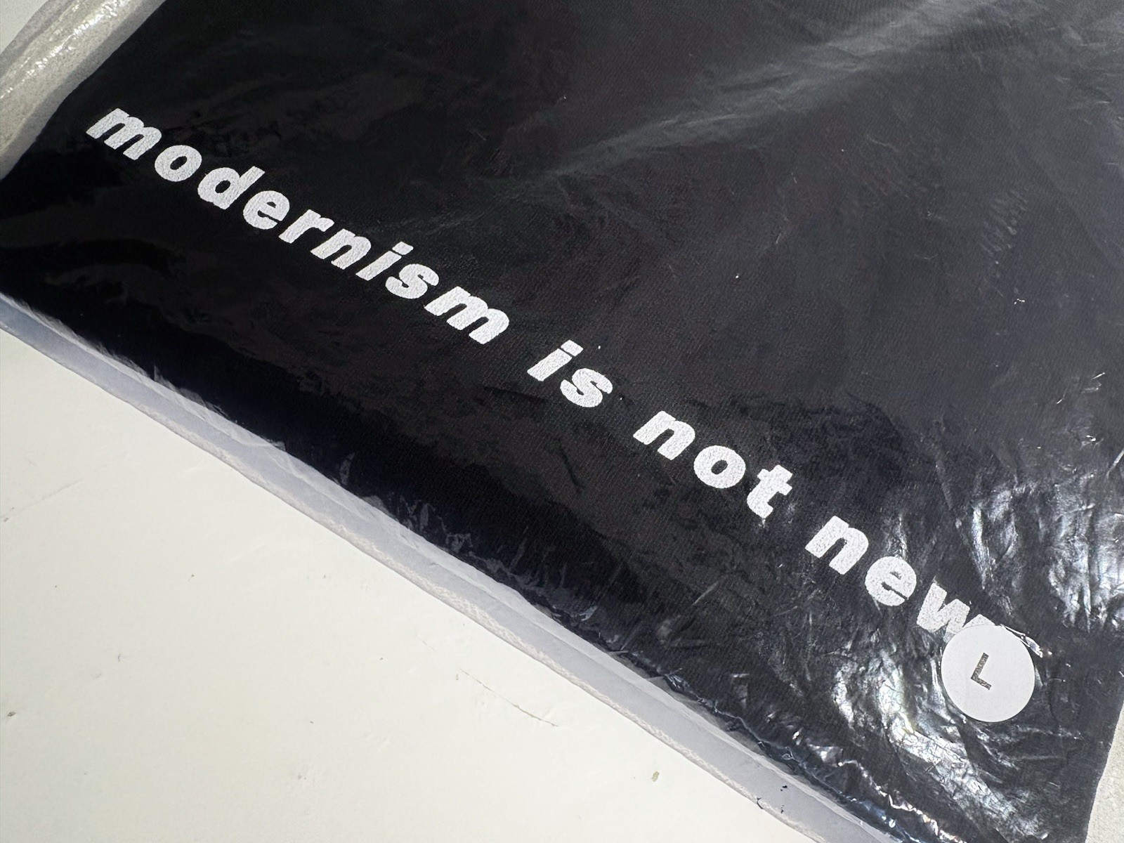 VAA Virgil Abloh ‘Modernism’ Tee | Black | Size L | DS | LA Pop-Up Exclusive