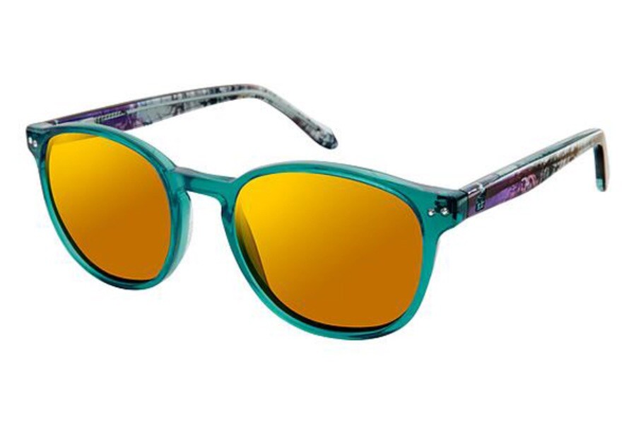 New REALTREE GIRL G200 Green Women’s Polarized Sunglasses 51-19-140 Fashion