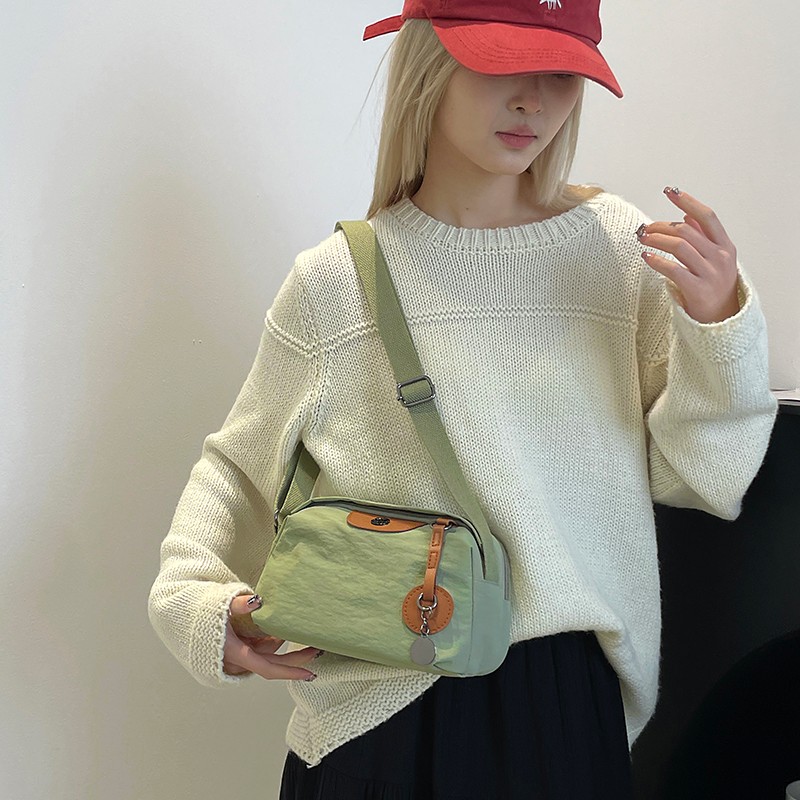 Crossbody Bag for Womens Small Nylon Lightweight Casual Purses for Travel Daily