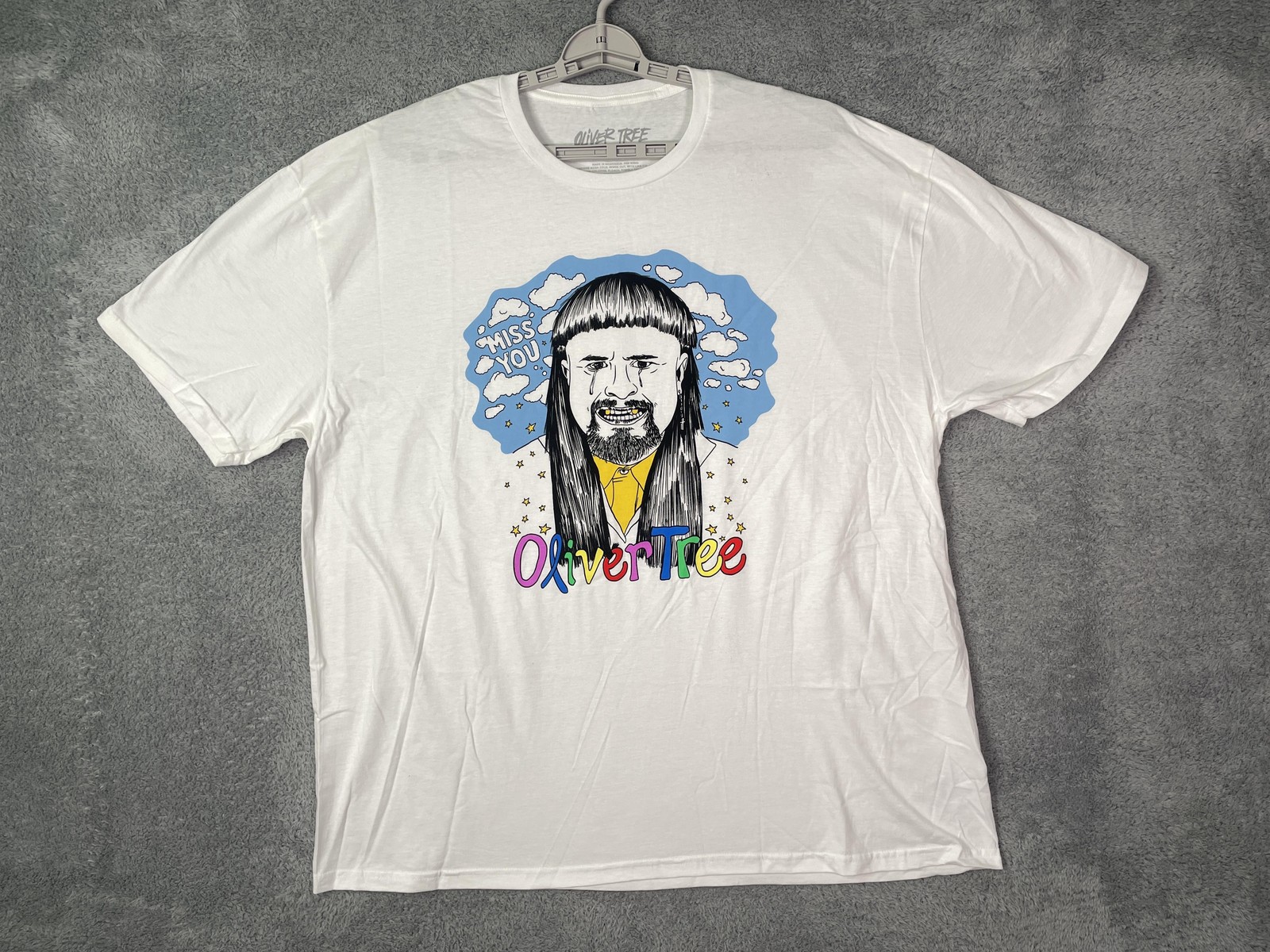 Oliver Tree T Shirt Size 3XL Miss You Official Merch Cowboys Dont Cry Licensed