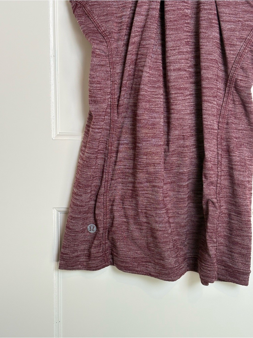 Lululemon &go Everywhere Heathered Bordeaux Tank (8)