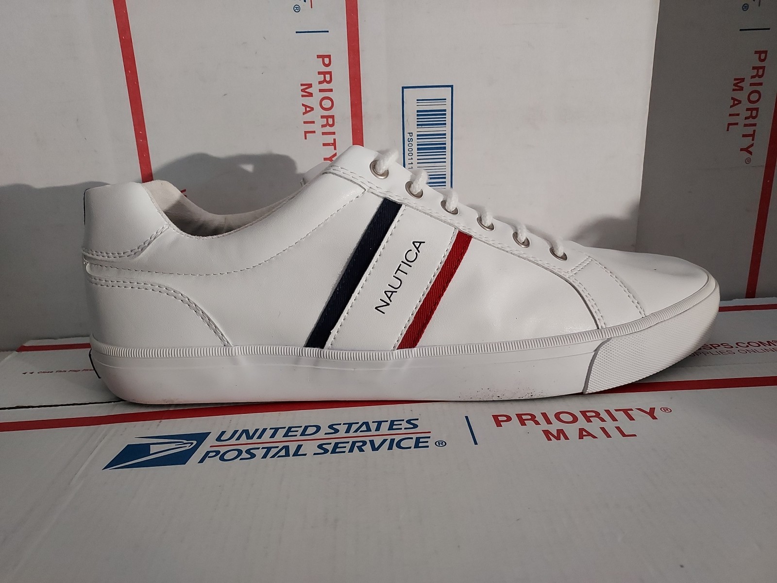 Men’s Nautica Avery White Low Cut Oxford Shoes size mens 12 – #319