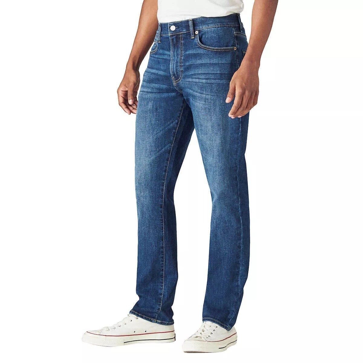 NWT Men’s Lucky Brand Jeans 410 Athletic Straight Leg Fit Cotton Blend Comfort