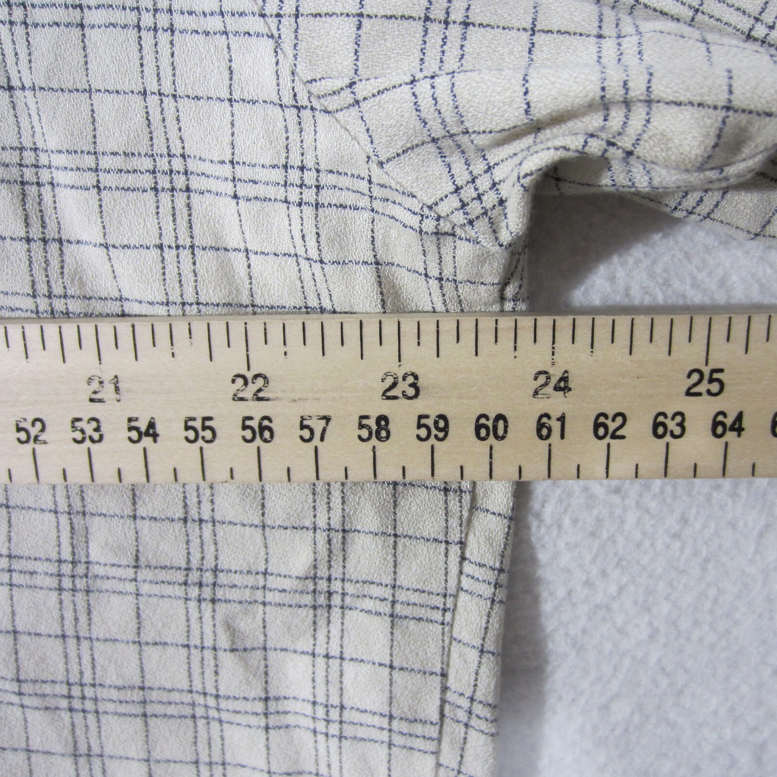 Murano Shirt Mens Beige White Blue Button Up Short Sleeve Casual Men 1626