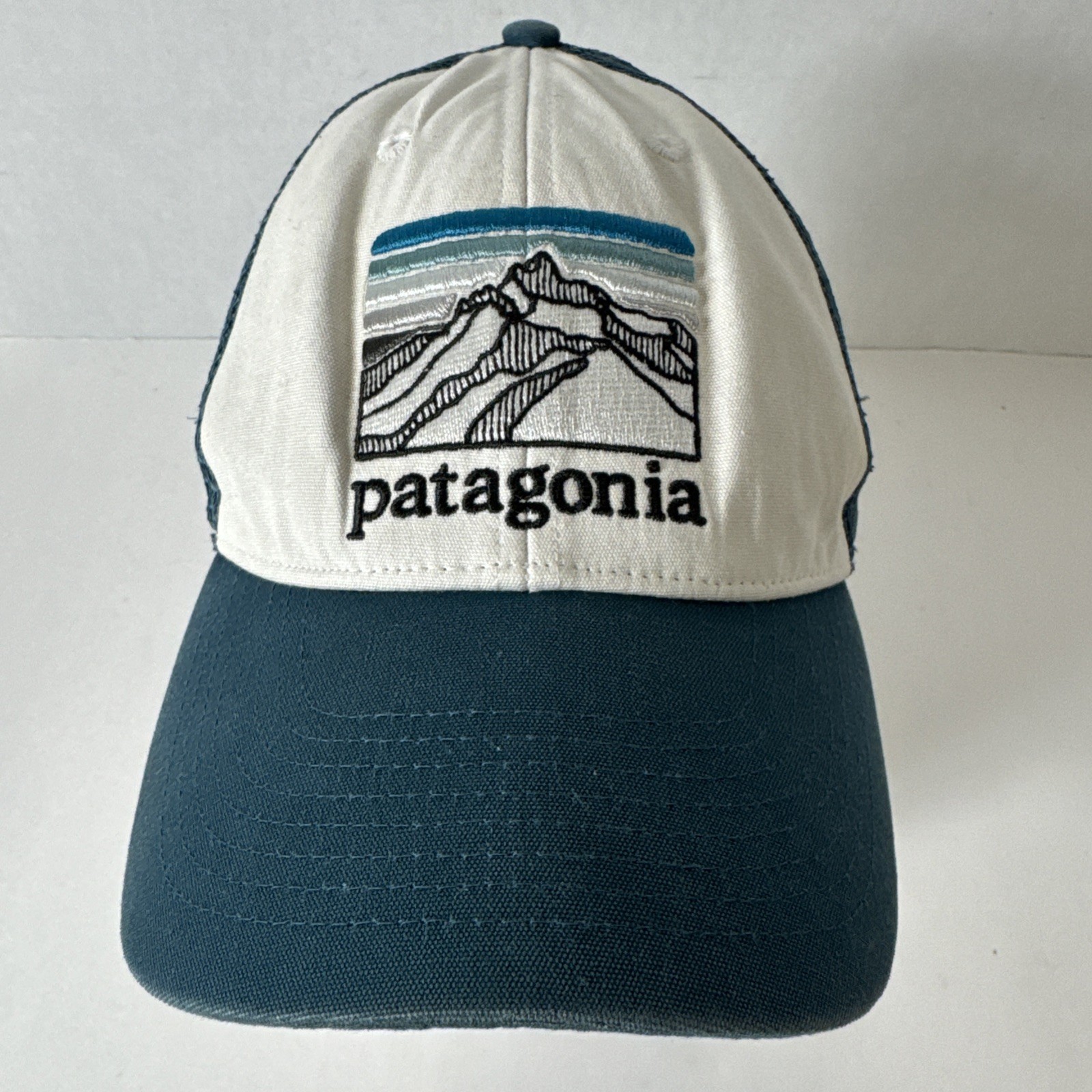 Patagonia Line Logo Ridge Lo Pro Hat Cap Snapback Trucker Mesh Adult Mens