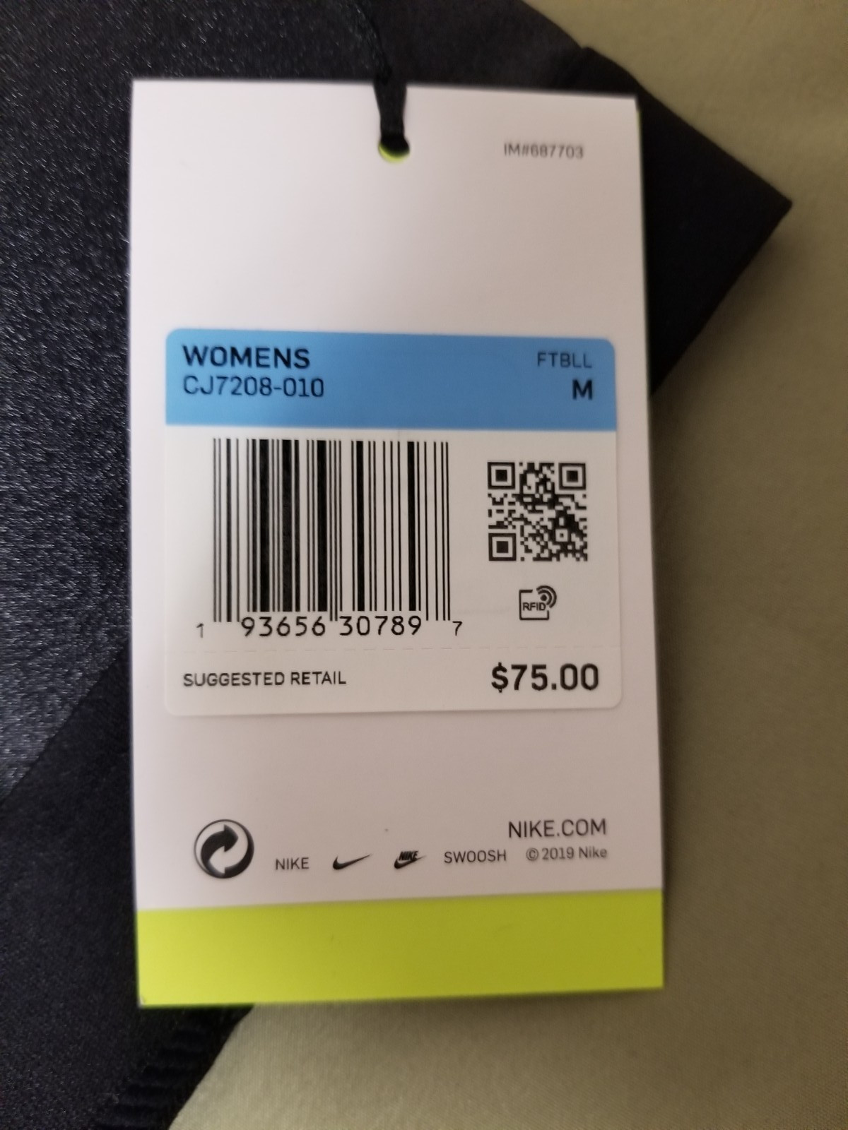 New Nike Womens High Support Sports Bra. CJ7208-010