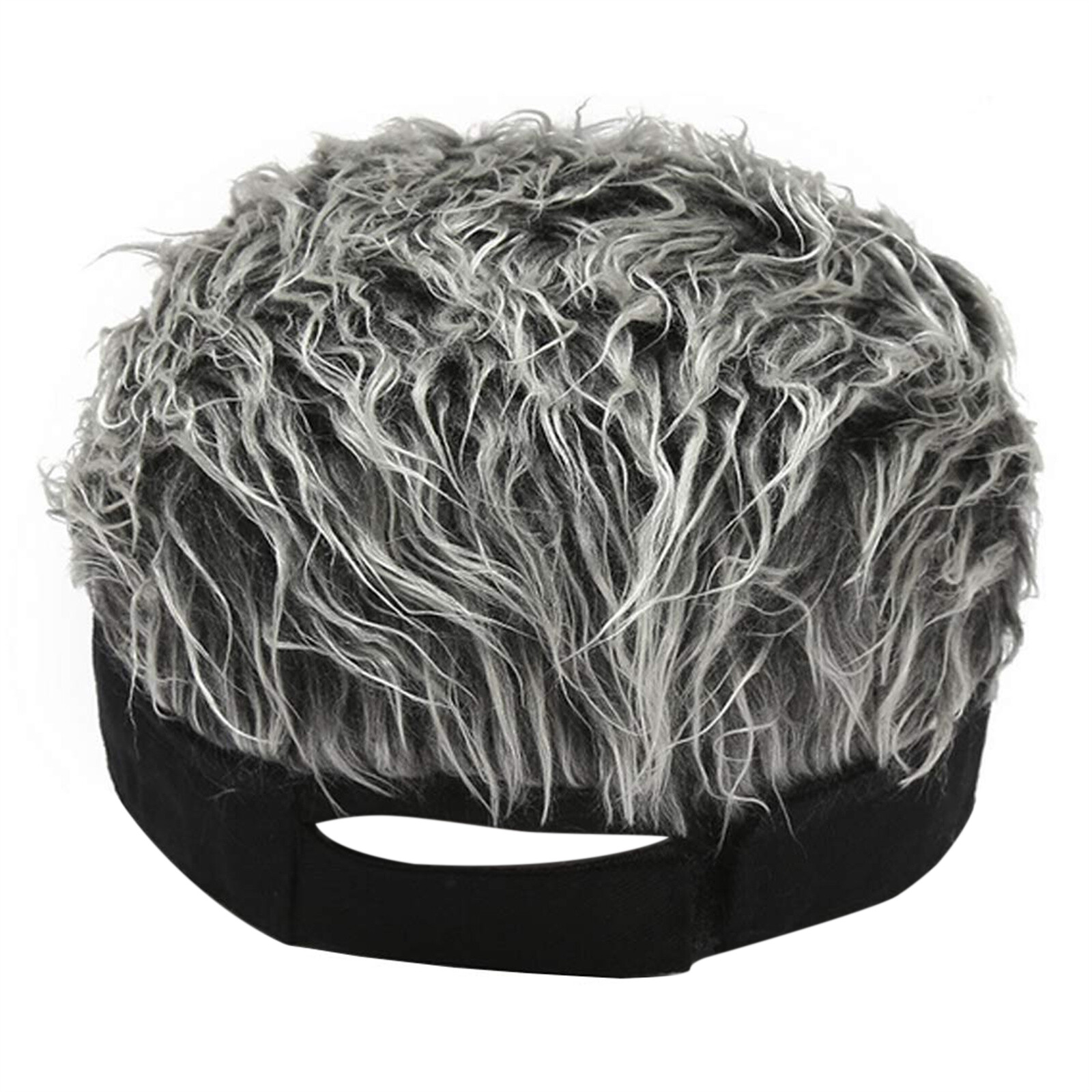 Mens Baseball Golf Hat Cap Sun Visor Wig Hat With Fake Flair Hair Outdoor Sports