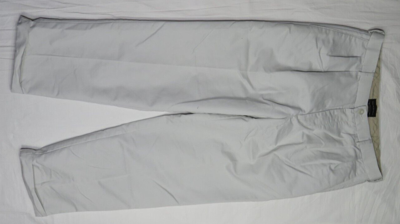 LEVIS DOCKERS PREMIUM PANT 34×30 D4 RELAXED FIT KHAKI CHINO FLAT VTG 2009 SLACKS