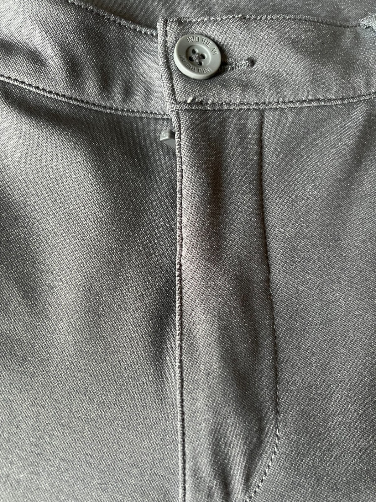 Into the AM – All Day Pants – Mens 34×30 Charcoal Pants – Slim and tapered