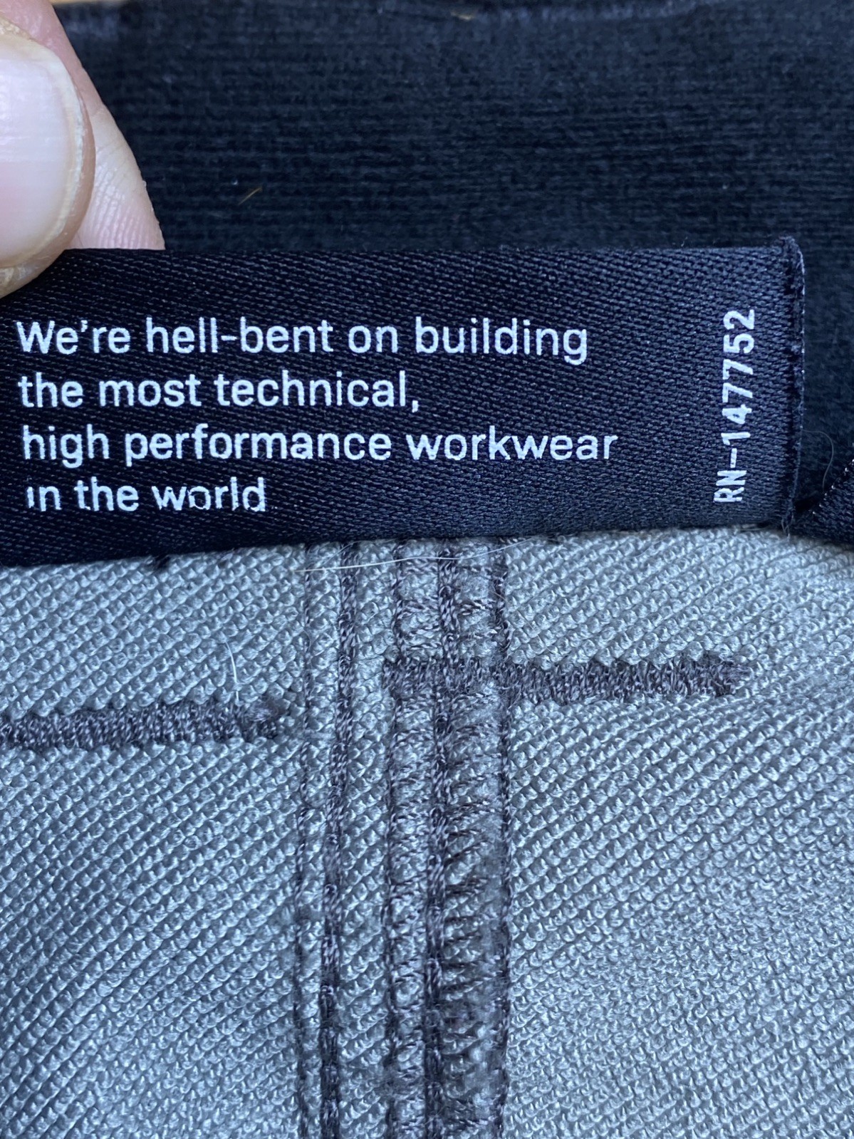Truewerk T1 Werkpant men’s 38×34 Gray Cargo Tactical softshell workwear pants(G)