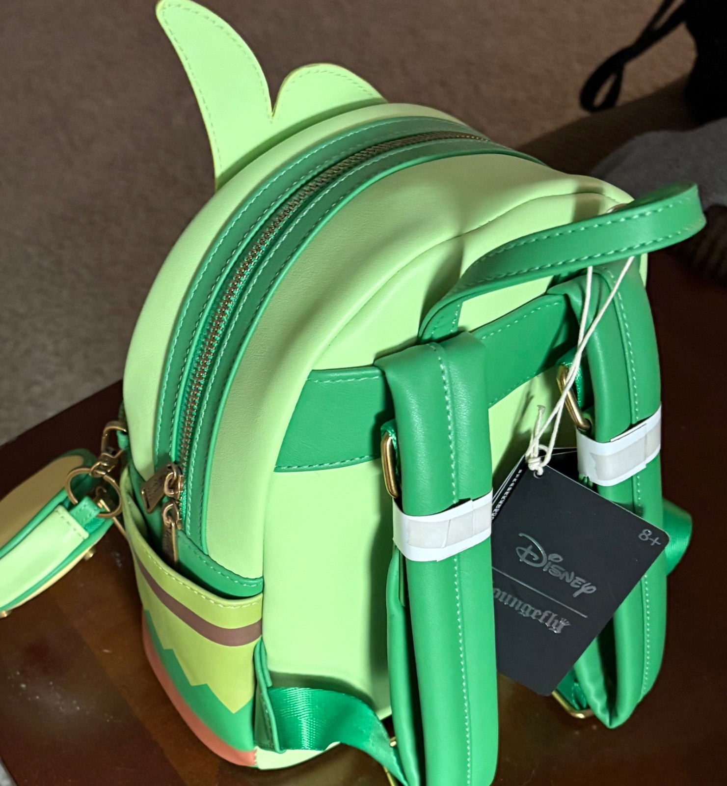 Loungefly Peter Pan and Tinker Bell Mini Backpack with Coin Purse – NWT