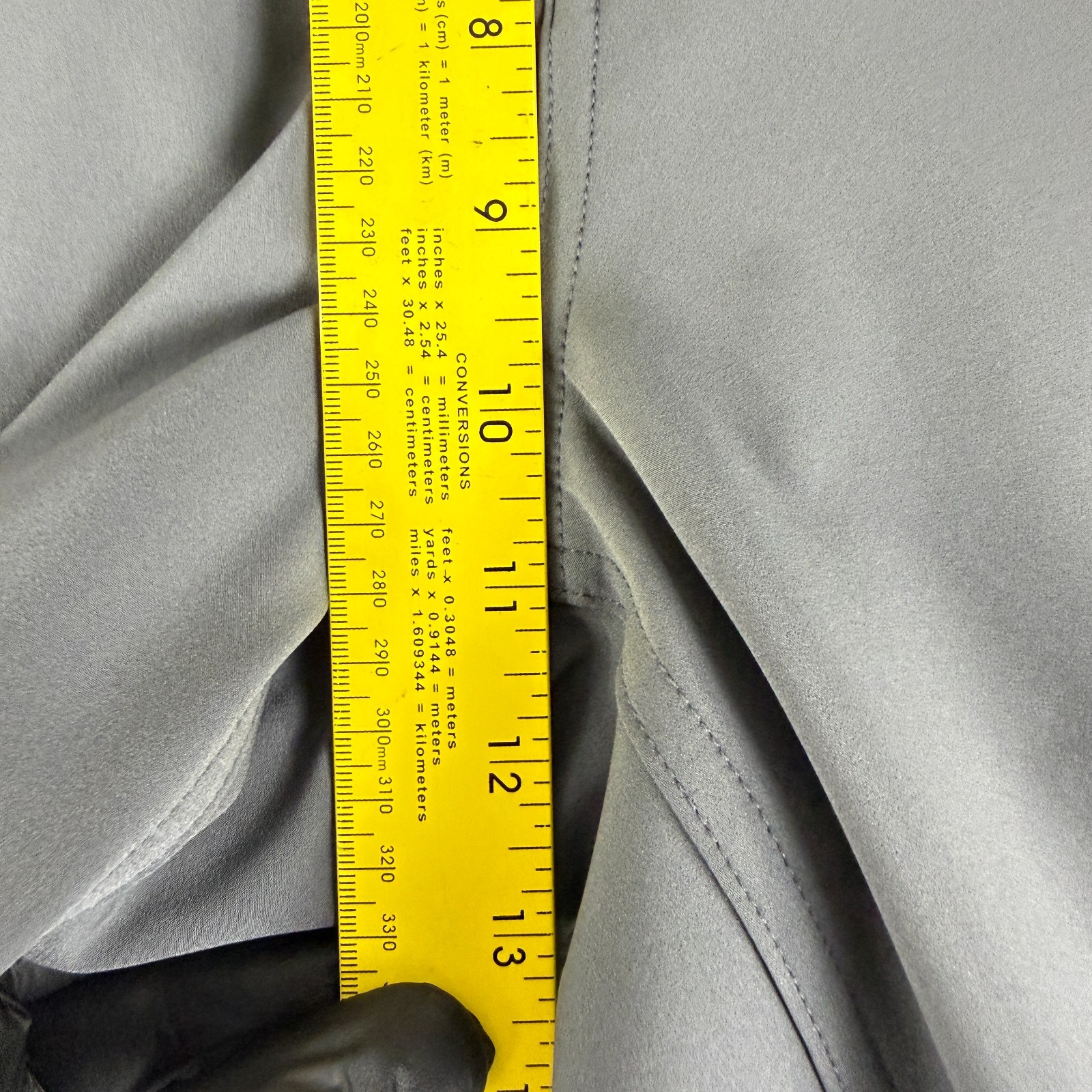 Cozy Earth Everywhere Chino Pants Mens Size 33×30 Gray Straight Leg Golf Casual