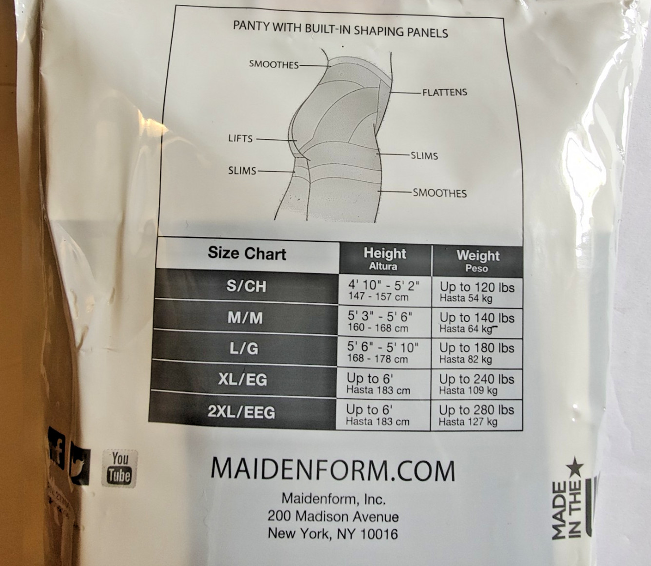 Maidenform Skinny Tights Pantyhose 2 Pack Opaque Ribbed Style 13004