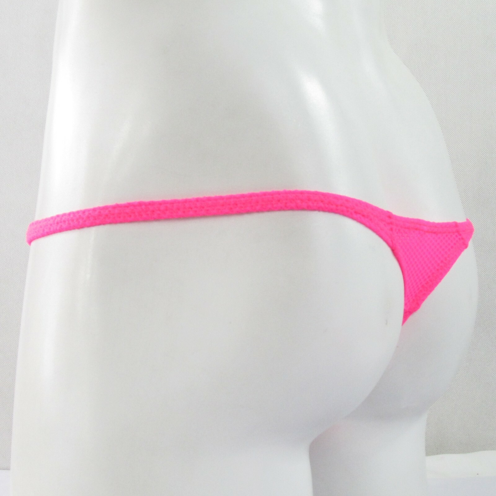 K403 D Mens Grape Smugglers String Thong Bulge Contoured Pouch Bubble Mesh Net