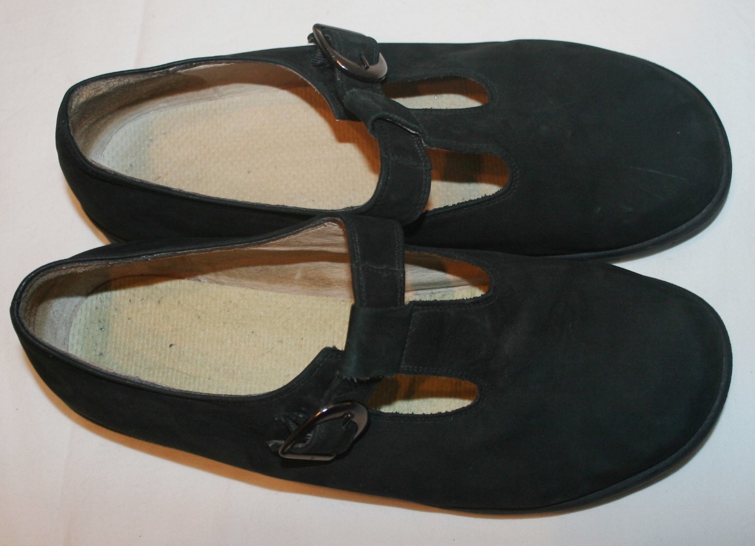 Fits Theresia Biomechanik Black Leather Mary Jane Shoes 5 1/2 Womens 5.5