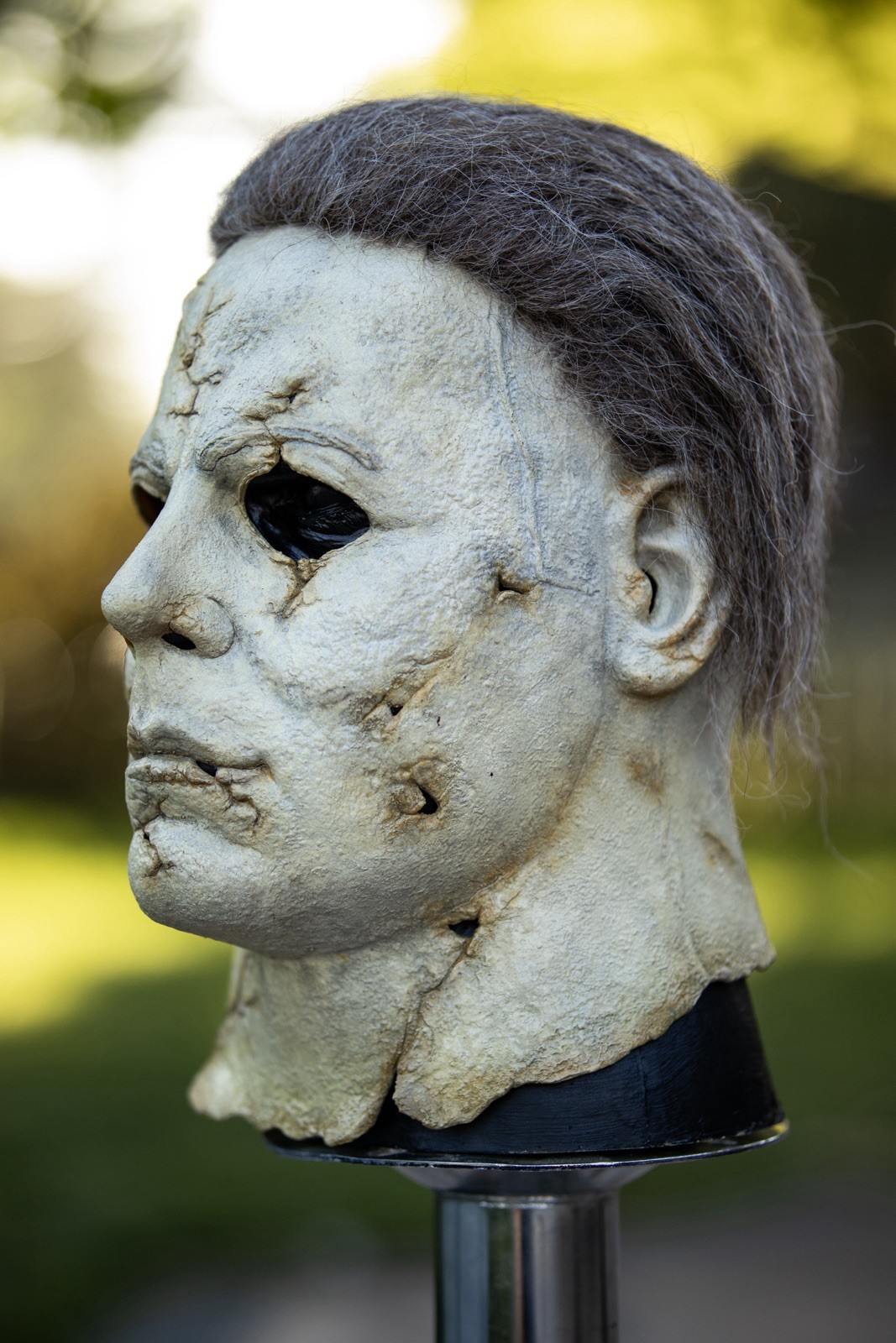 Dela Torre Gen 3 Buried Rob zombie Michael Myers mask with black inner shell