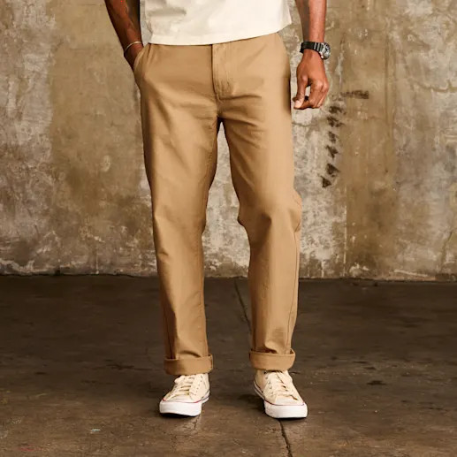 military-inspired pant built for everyday wear-The Officer Chino