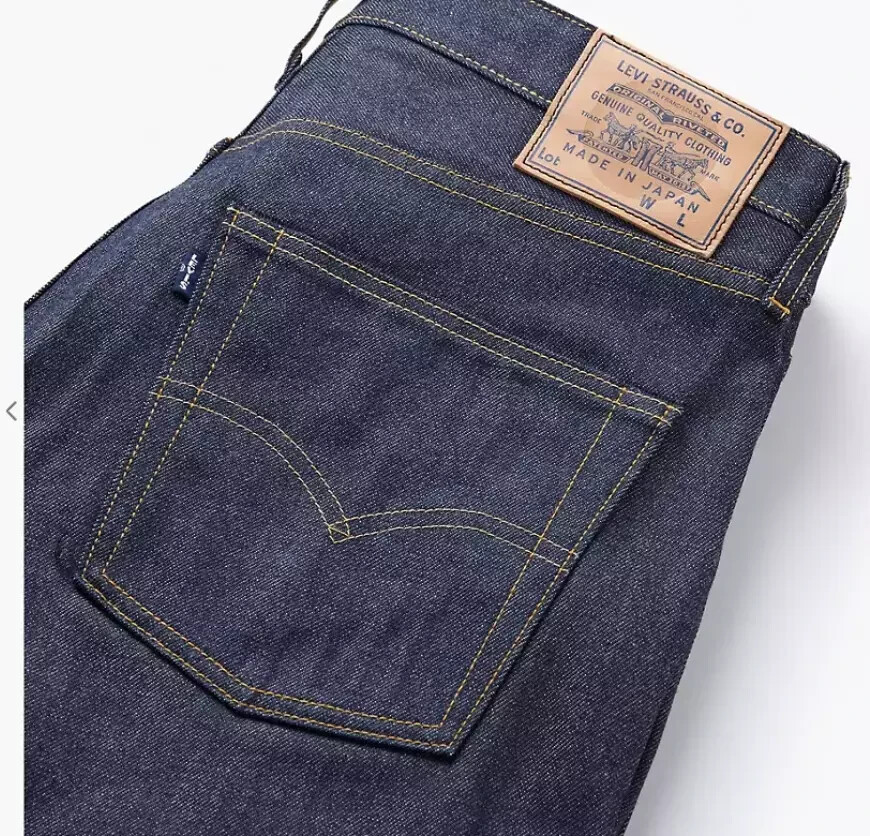 LEVI Made In Japan 1980’s 501 Dark Wash Selvedge, Various Sizes Choose