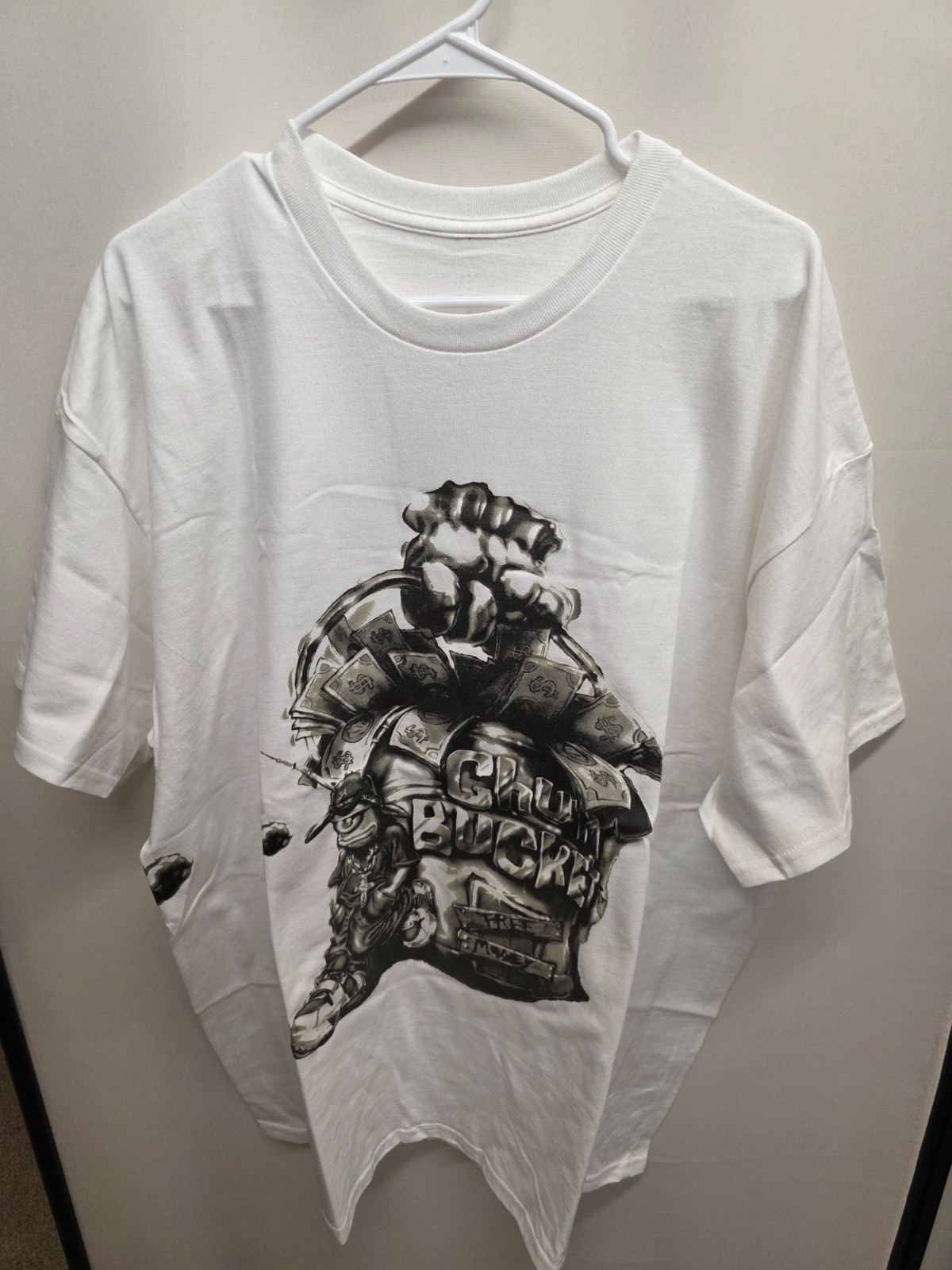 Travis Scott SpongeBob Chum Bucket Tee White XXL Cactus Jack Sold Out New