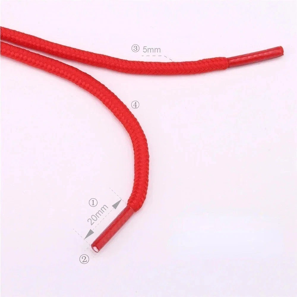 Round Shoelaces Sport Shoe Strings Sneakers Boot Lace 25 Colors