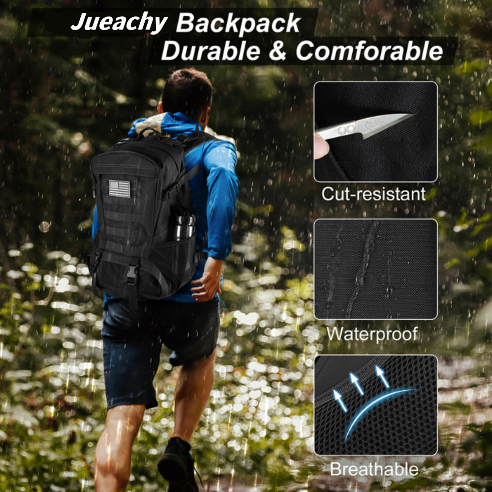 Outdoor Military Tactical Backpack Waterproof Rucksack Camping Hiking Bag