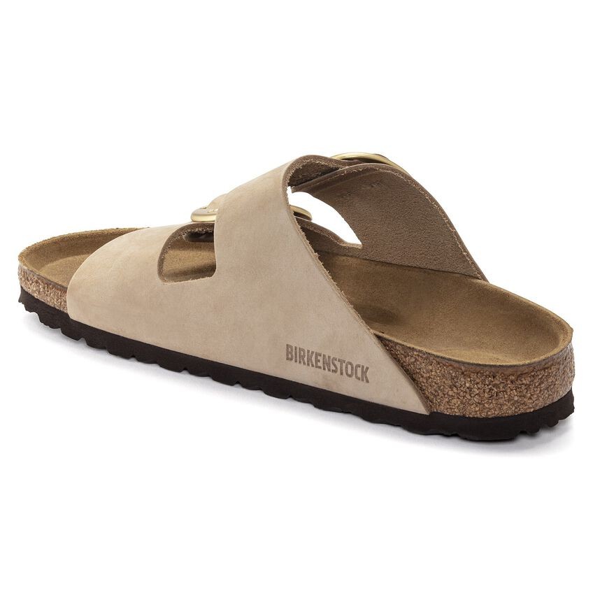 Birkenstock Arizona Big Buckle Nubuck Leather Sandals Narrow Width – Sandcastle