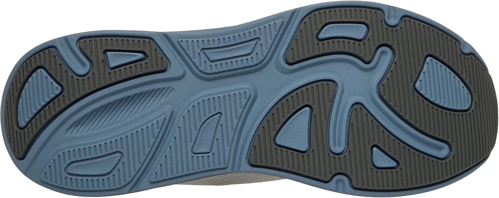 Skechers Mens Bobs Skillz Slip-ins Sneaker – Grey/Blue – 13 D – Medium