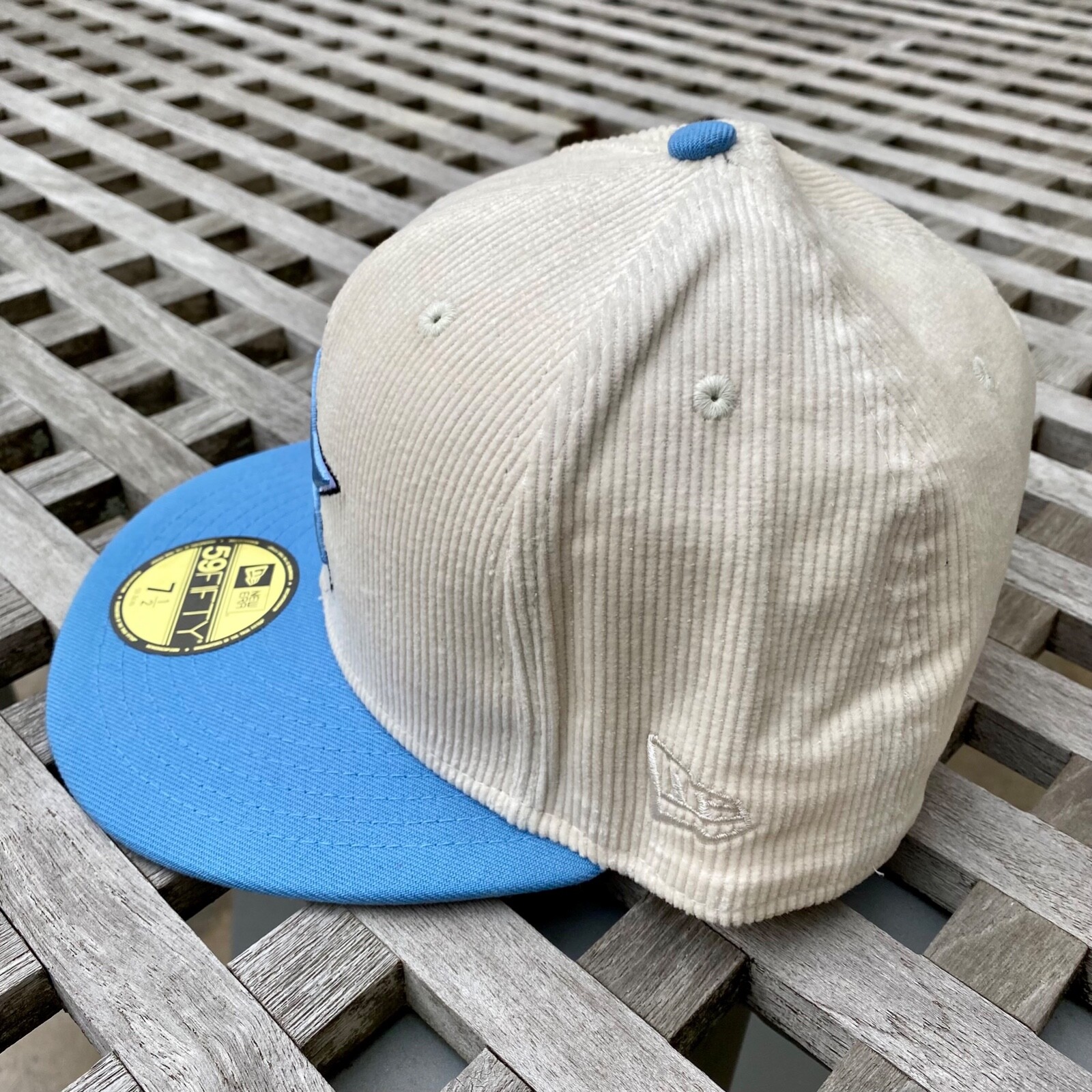 Houston Astros Alt Logo New Era 59FIFTY 2 Tone Corduroy Topperz Cap Hat 7 1/2