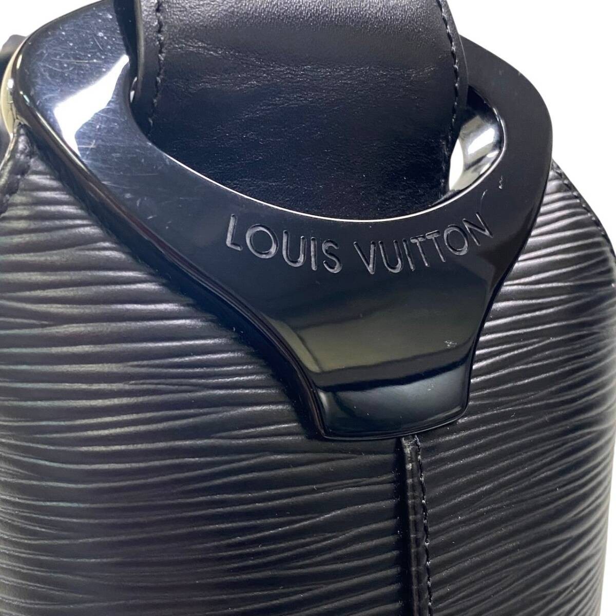 E26 LOUIS VUITTON M52812 Shoulder Bag Welso Black Epi Women Ta1