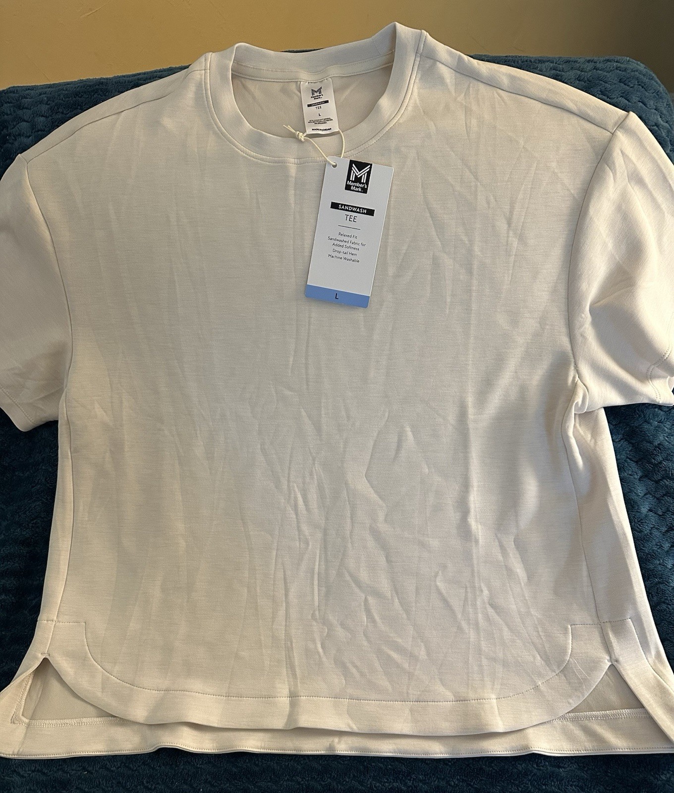 Member’s Mark women’s relaxed fit sandwash tee – see various sizes + colors