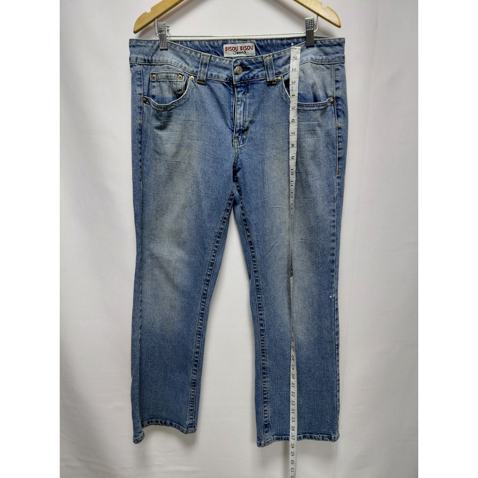 Bisou Bisou Light Wash Jeans Mid (10-12 in) Regular Denim