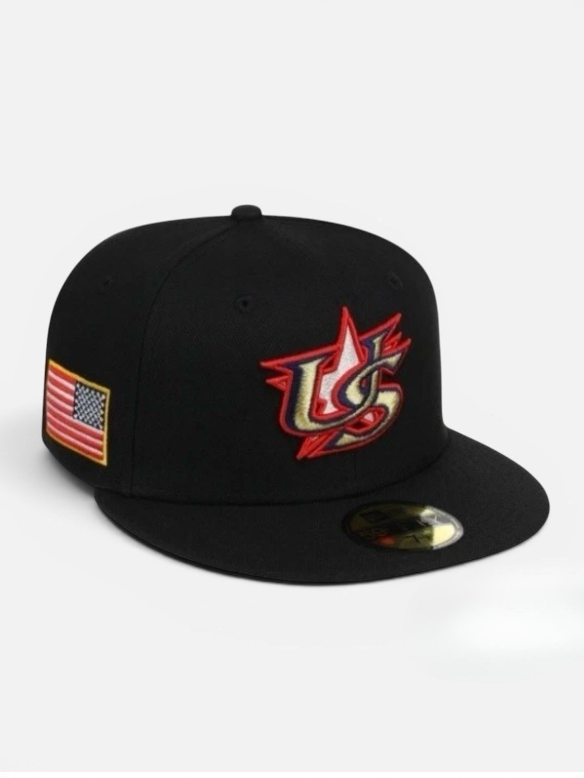Team United States World Baseball Classic Fitted USA Hat WBC Cap SE Muted Gold