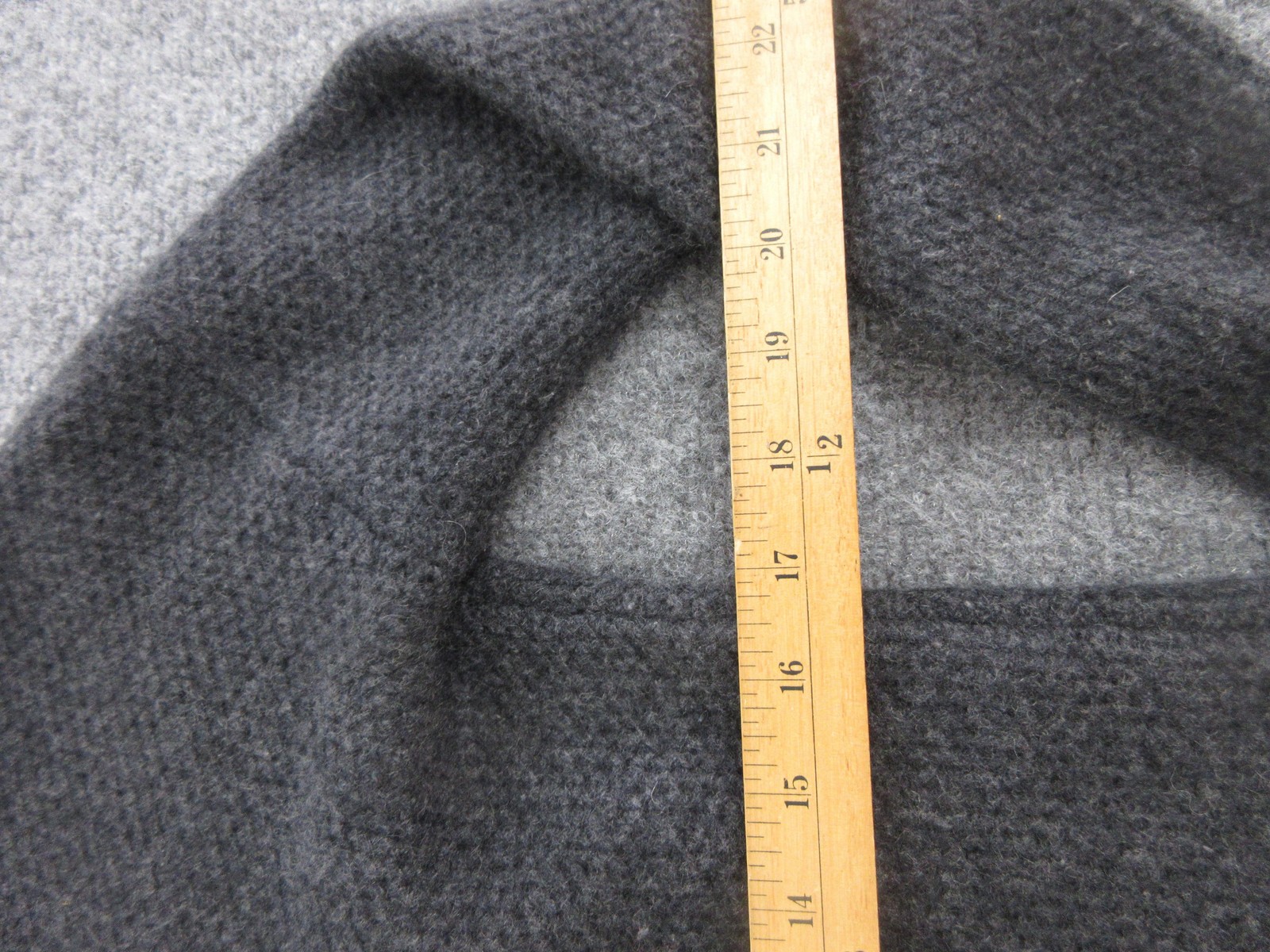 Ply Cashmere Sweater Womens XS Gray 100% Cashmere Hooded V Neck Knit Pullover