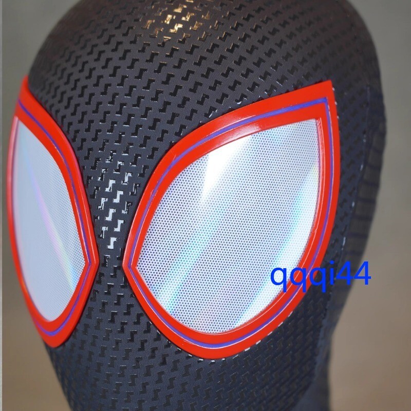Spider Man Crossover Universe Miles Morales Mask Helmet Faceshell Eyes Gift New