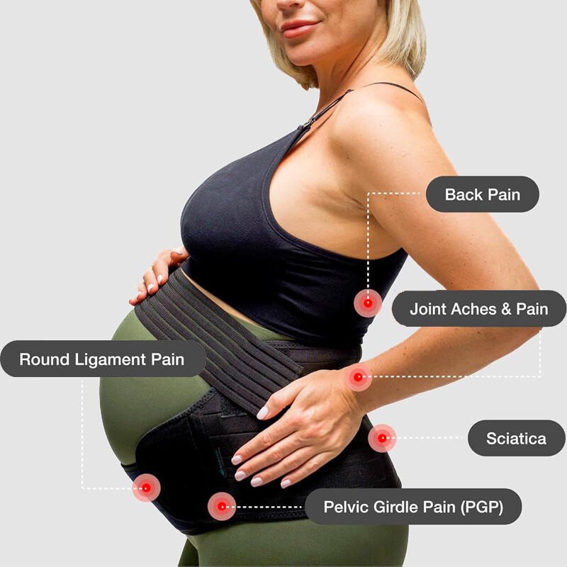 Pregnancy Support Maternity Belt Waist/Back/Abdomen Band Belly Brace Wrap M-2XL