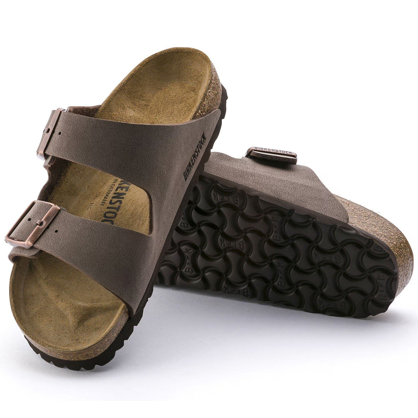 Birkenstock Arizona Birkibuc Sandals Mocha Select size