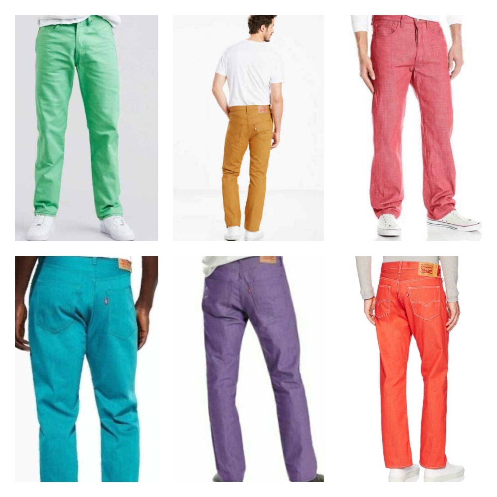 Levi’s Men’s 501 Denim Original Shrink to Fit Button Fly Jeans Many Colors Levis