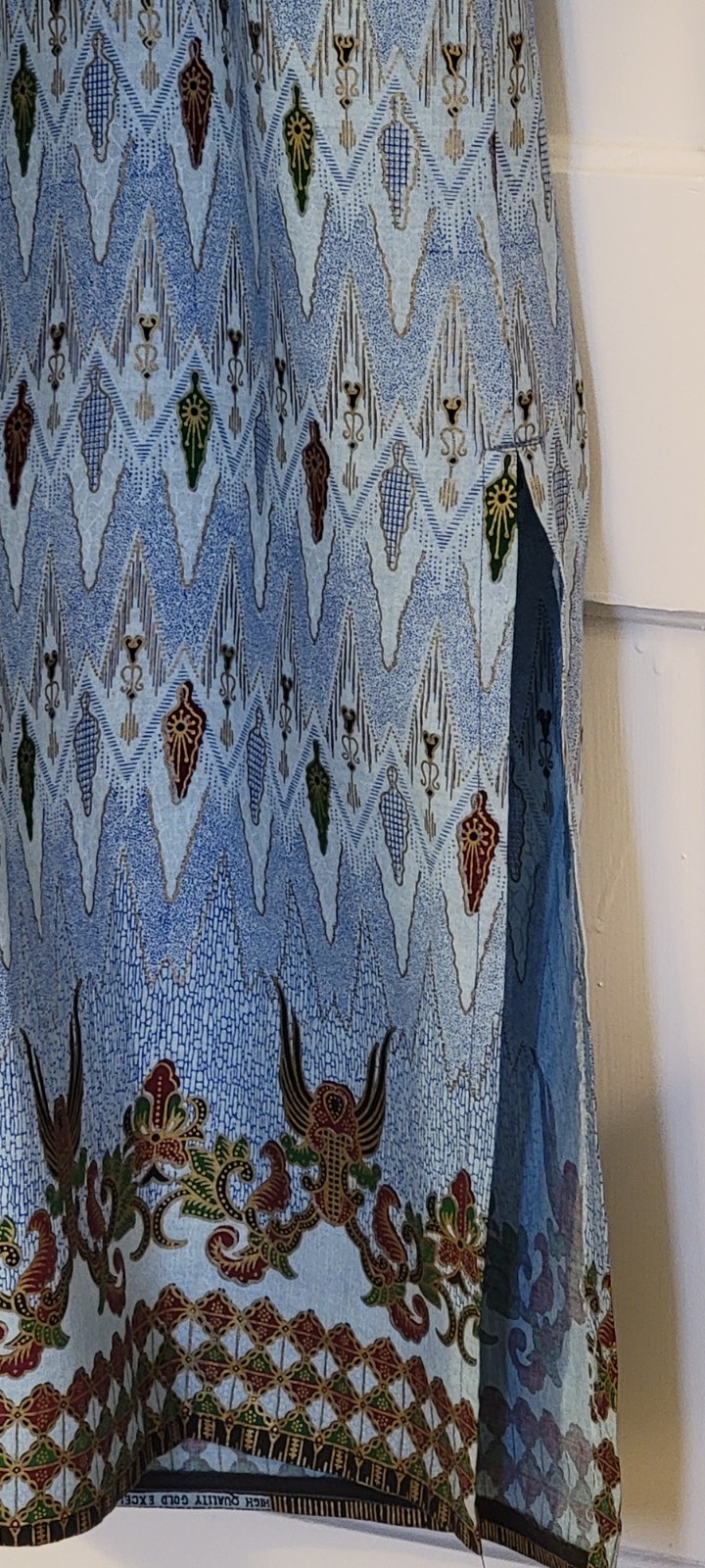 Handcrafted Regal Summer Halter Dress – Size 4