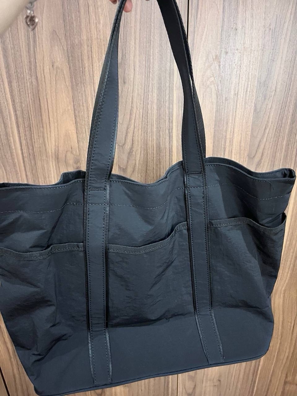 Lululemon Daily Tote – Black Multi – Pocket Gym & Yoga Bag – Brand New with Tags