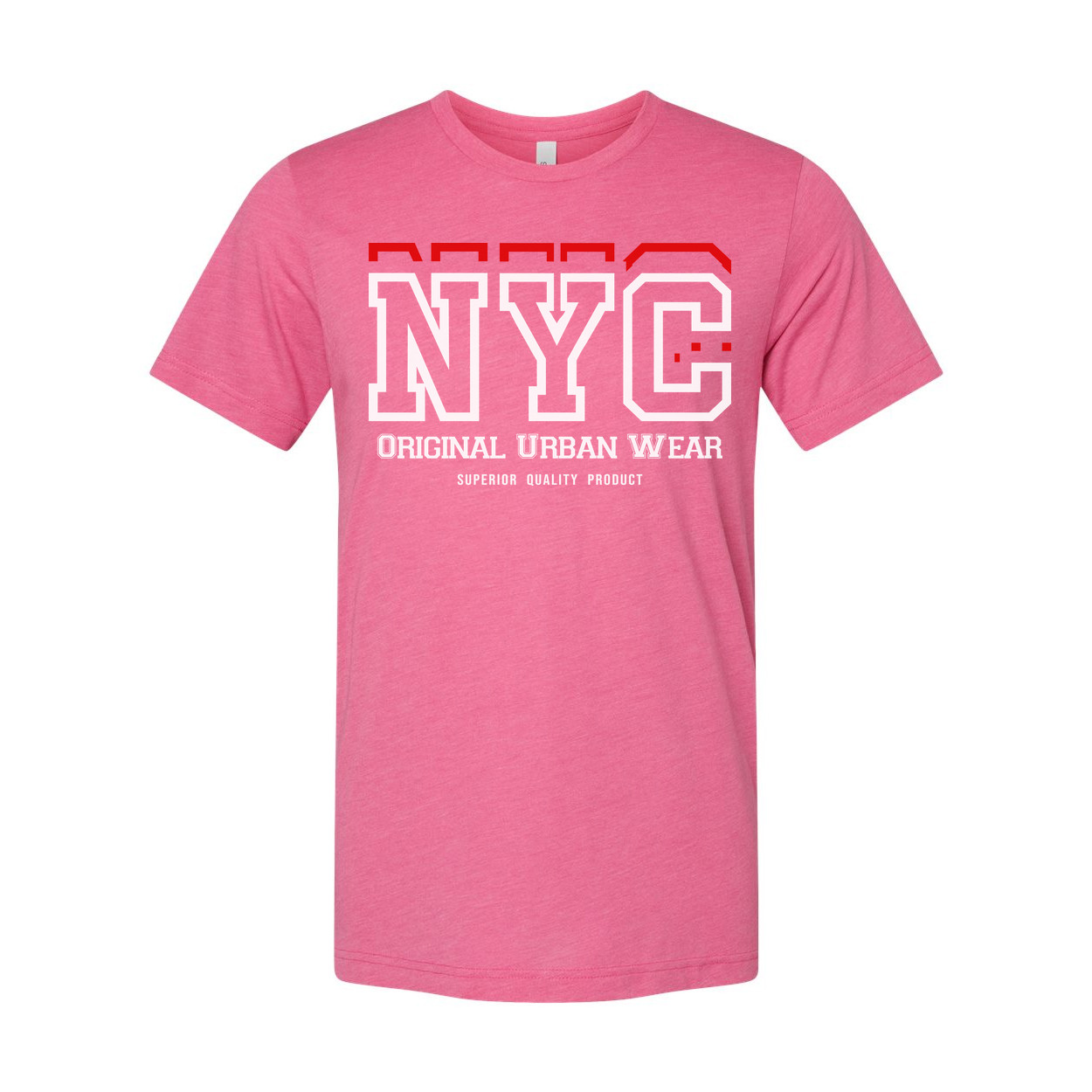 Unisex NYC Graphic Tee With Original Urban Wear Logo And Superior Quality Print