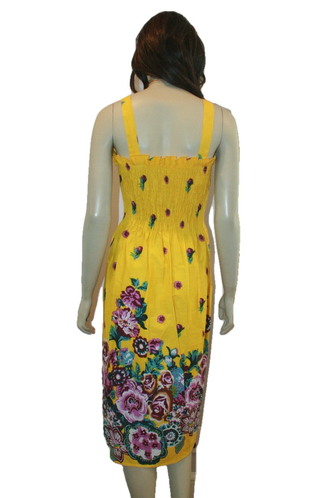 Plus Size Women’s Sundress Beachwear Floral Print Smock S M L 1X 2X 3X 4X
