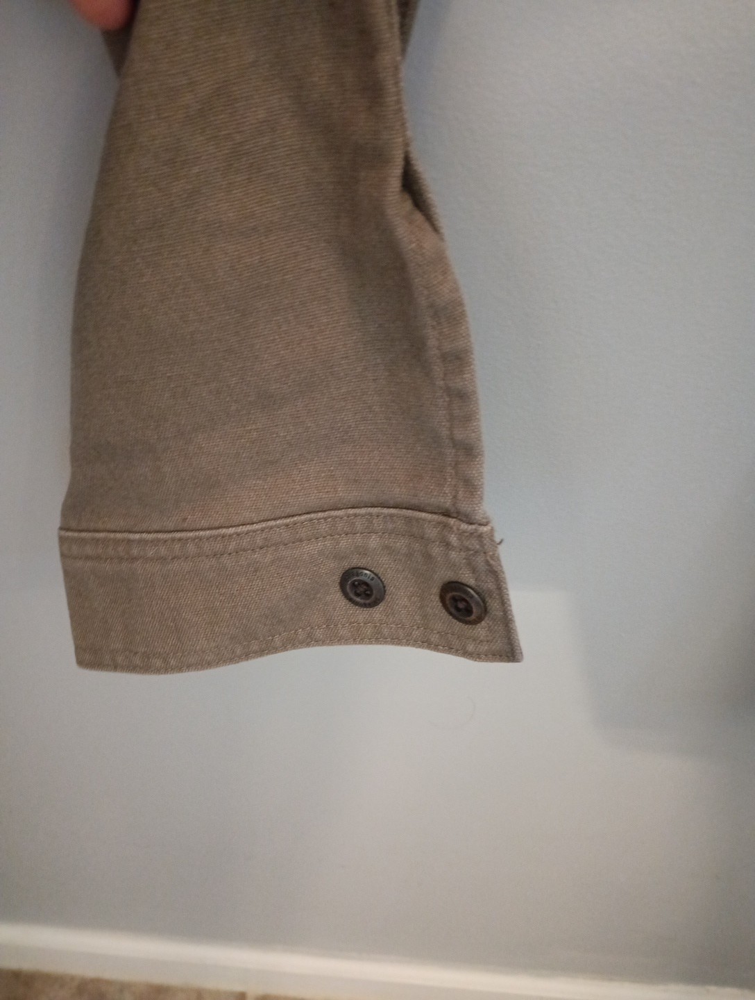 Patagonia All Seasons Hemp Canvas Double Knee Pants Women 6 Tan Hemp Blend