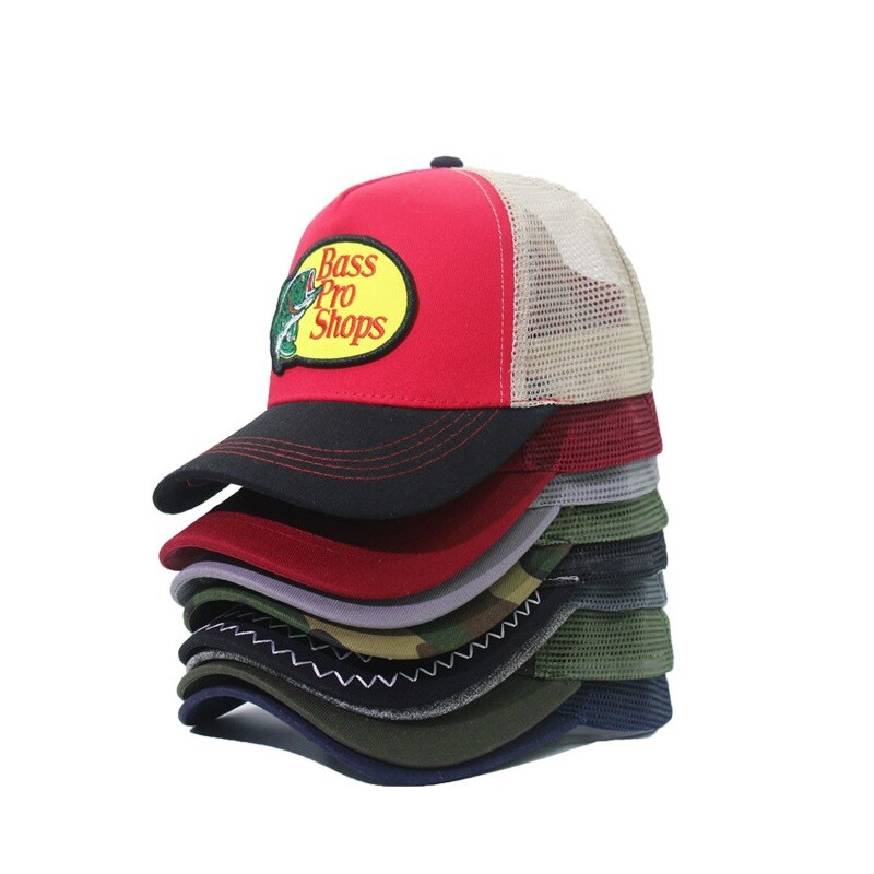 BASS PRO SHOPS Embroidered baseball cap summer breathable sun hat