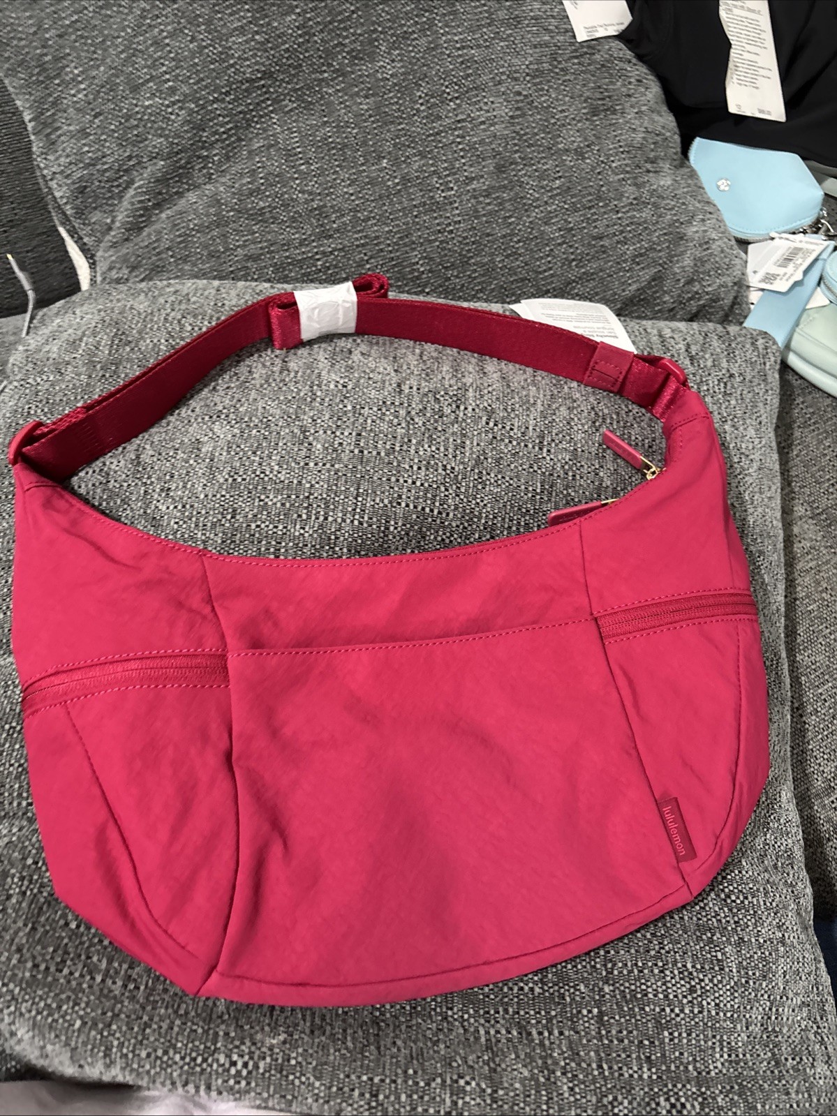 Lululemon Slouchy Sling Bag 6L Pink Crossbody Adjustable Strap