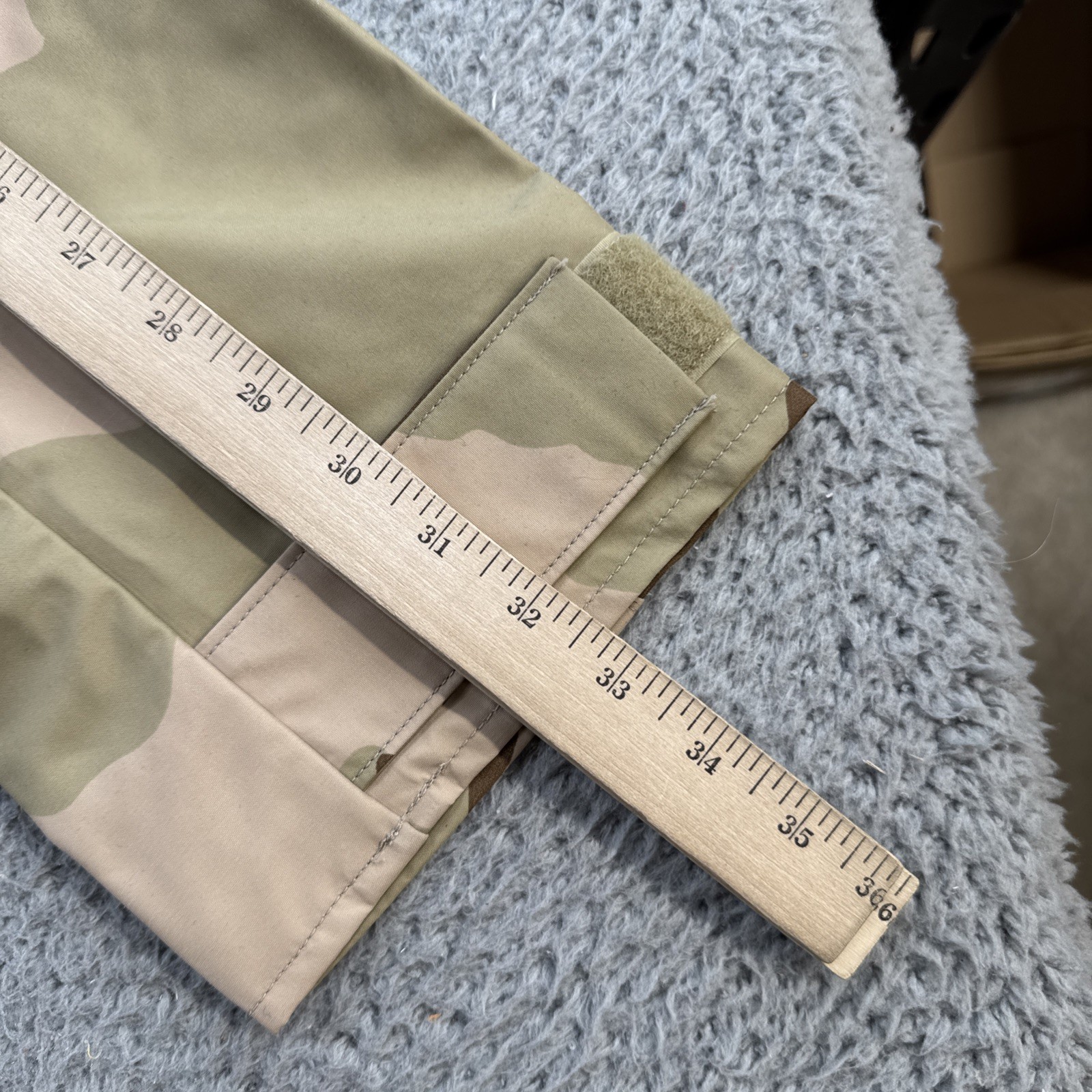 US Military Jacket Mens Desert Cold Weather Parka XL Long NEW WI Challenge Logo