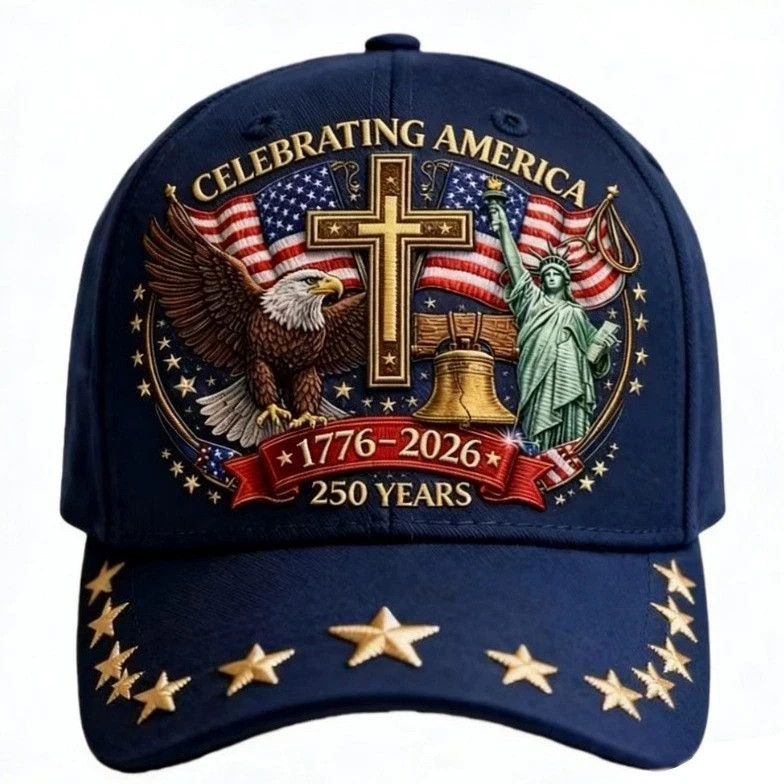 250th Anniversary USA Hat – Adjustable United States Baseball Cap for Men Women*