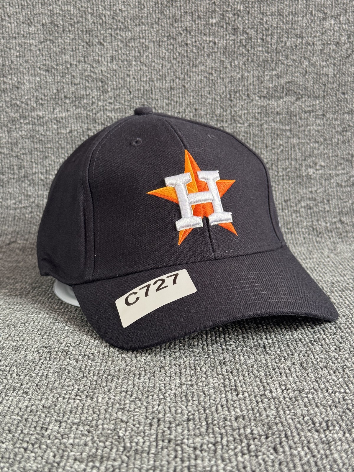 47 Brand Houston Astros MVP Baseball Cap Snapback Charcoal Grey One Size