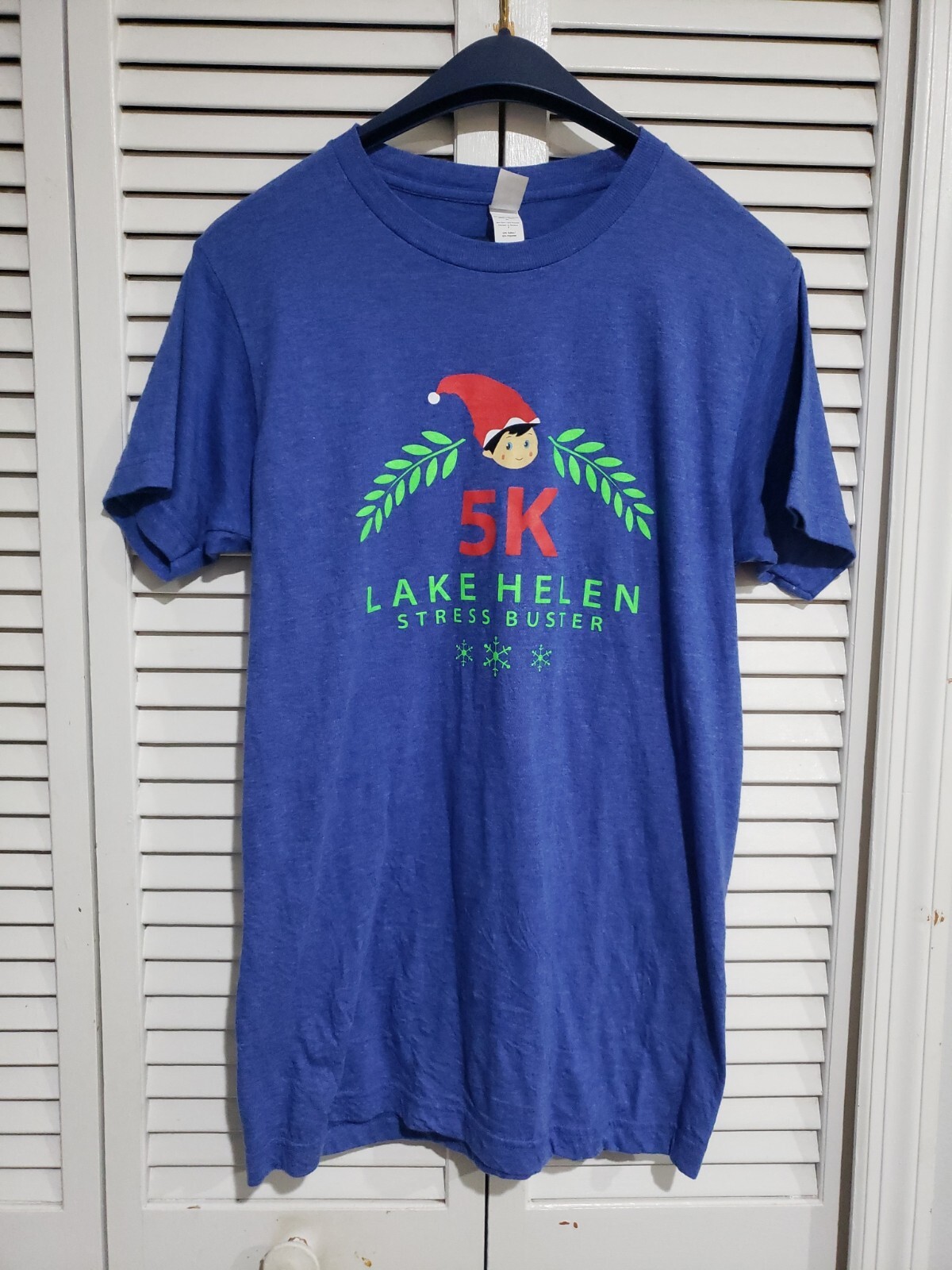 Men’s Short Sleeve Tee Shirt 5K Run T-Shirt Running Tee Sz Small A8