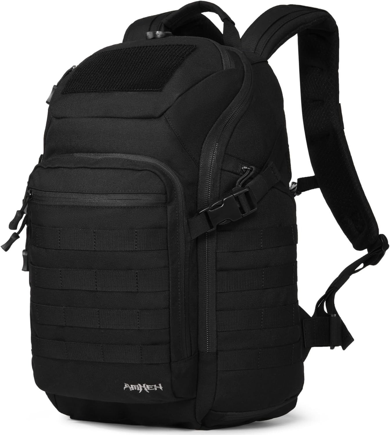 32L 1050D Urban Tactical Laptop Backpack, 17 Inch Computer, Black | Suspended Te